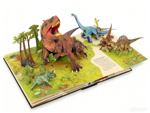 🦖🦖3D Prehistorica Pop-Up Series: Dinosaurs