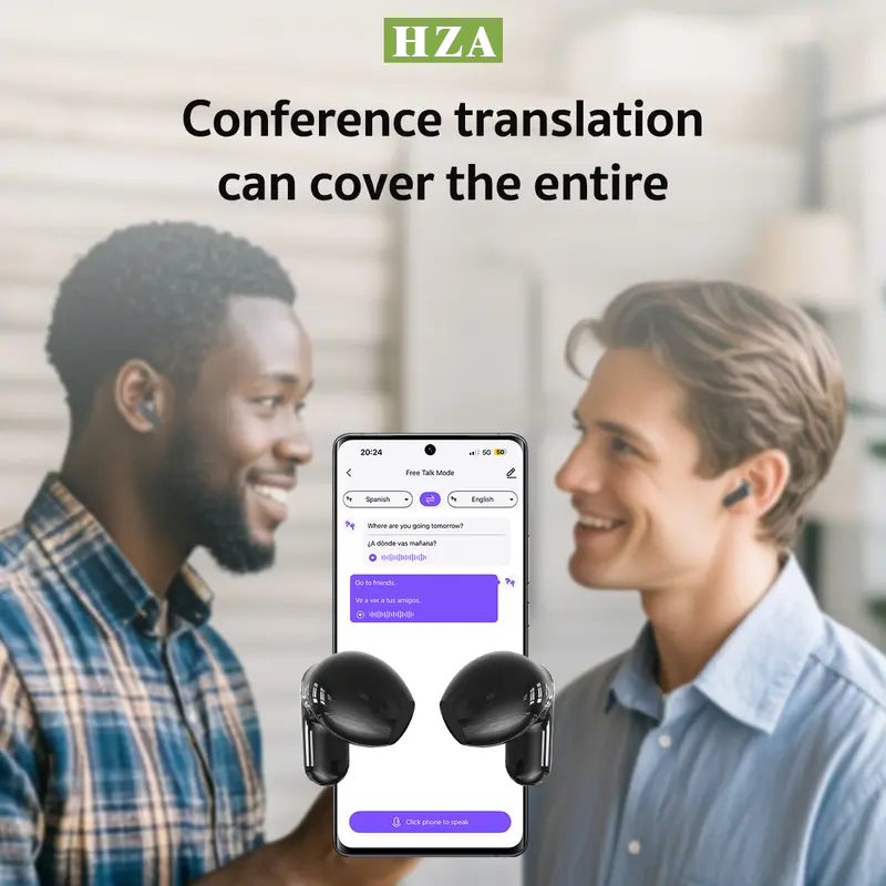 🔥🔥🔥Last Hours – 60% Off! Translate 134 languages in seconds with AI earbuds 🎧 Wireless, smart and clear. Perfect for travel, business or study.